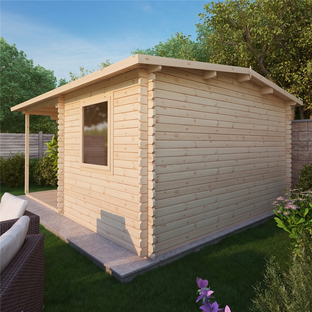 Shedswarehouse Com Oxford Log Cabins 5m X 4m Chestnut Log