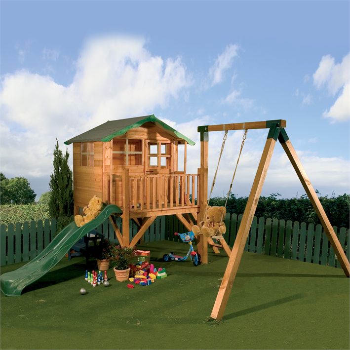 playhouse slide swing