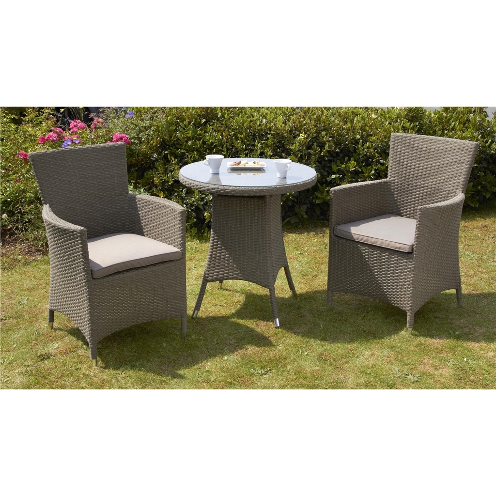 ShedsWarehouse.com | Garden Furniture - Marlow Flat Weave (Slate Grey