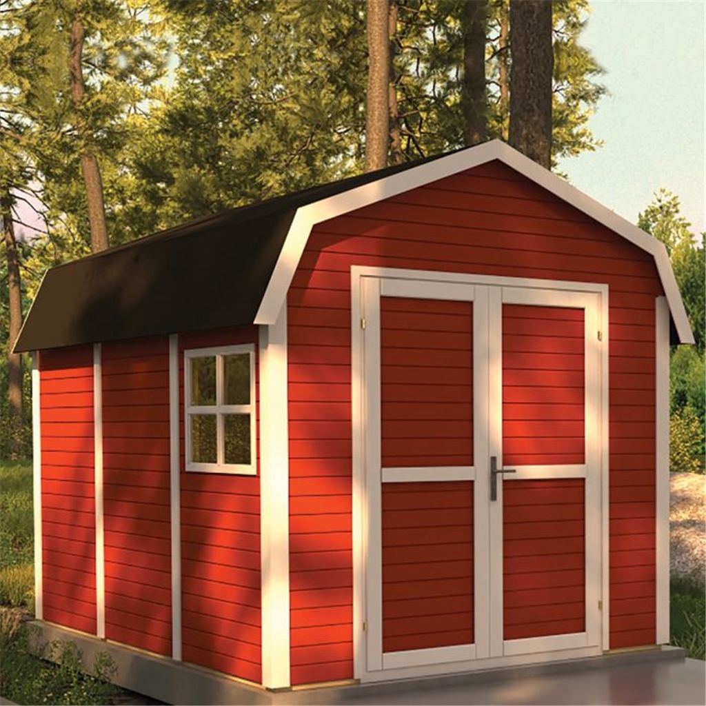 ShedsWarehouse.com | Rowlinson | 11ft x 8ft Dutch Barn - Double Doors