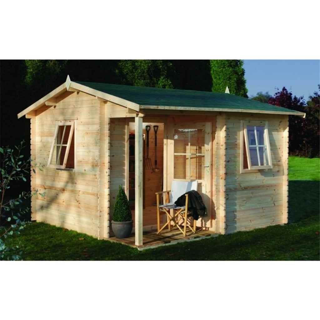 Shedswarehouse Com Hanbury Log Cabins 3 6m X 3 6m Log Cabin