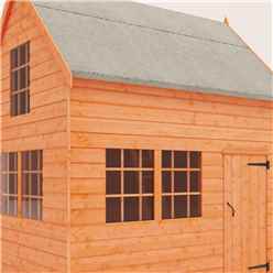 6ft X 8ft Cottage Playhouse (12mm Tongue And Groove Floor And Roof)