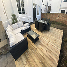 WOODEN DECKING