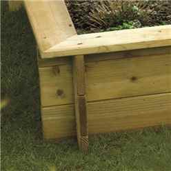 Deluxe Raised Bed/sandpit (4ft X 4ft)