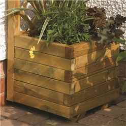 Deluxe Square Planter And Lattice (13 X 13)