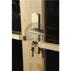 3m X 5m Premier Edel Log Cabin - Double Glazing - 44mm Wall Thickness