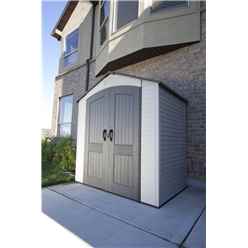 ShedsWarehouse.com | Madrid Plastic Sheds | 7ft X 4.5ft Life Plus ...