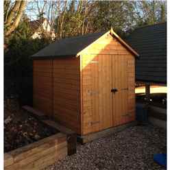 8ft X 6ft Deluxe Rowlinson Security Tongue & Groove Shed (12mm T&g Floor)