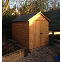 6ft X 4ft Deluxe Rowlinson Security Tongue & Groove Shed (12mm T&g Floor)