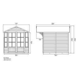 7ft X 7ft Summerhouse