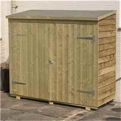 6ft X 3ft Deluxe Overlap Wall Store