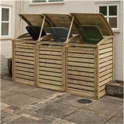 Deluxe Triple Bin Store (4.3ft X 2.7ft)