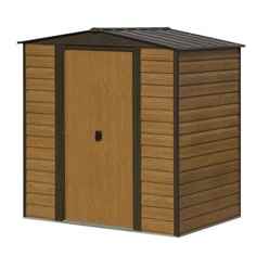 6ft X 5ft Woodvale Metal Shed Includes Floor (1940mm X 1510mm)