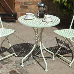 2 Seater Deluxe Havana Bistro Garden Set - Green