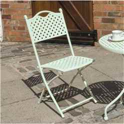 2 Seater Deluxe Havana Bistro Garden Set - Green