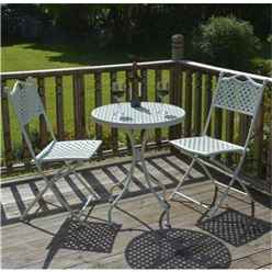 2 Seater Deluxe Havana Bistro Garden Set - Green