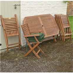 6 Seater Deluxe Plumley Garden Furniture Set (7ft X 5ft)