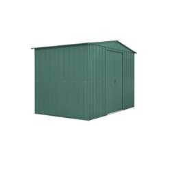 10ft X 8ft Premier Easyfix – Apex – Metal Shed - Heritage Green (3.07m X 2.47m)