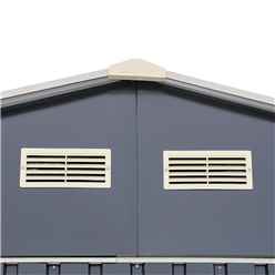 12ft X 20ft Value - Metal Garage - Anthracite Grey (3.72m X 6.04m)