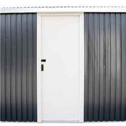 12ft X 20ft Value - Metal Garage - Anthracite Grey (3.72m X 6.04m)