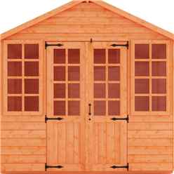 6ft X 8ft Classic Summerhouse (12mm Tongue And Groove Floor And Apex Roof)