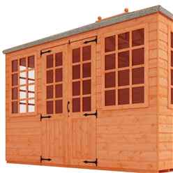 12ft X 8ft Pavilion Summerhouse (12mm Tongue And Groove Floor And Roof)