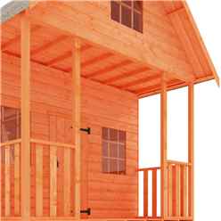 8ft X 8ft Club Playhouse (12mm Tongue And Groove Floor And Roof)