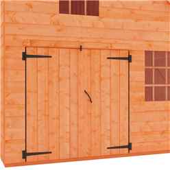 6ft X 8ft Garage Playhouse (12mm Tongue And Groove Floor And Roof)