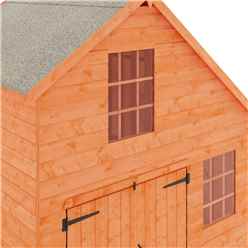 6ft X 8ft Garage Playhouse (12mm Tongue And Groove Floor And Roof)