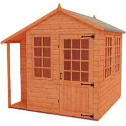 8ft X 8ft Storage Summerhouse (12mm Tongue And Groove Floor And Roof)