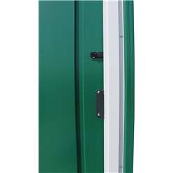 5ft X 4ft Value Apex Metal Shed - Green (1.62m X 1.22m)