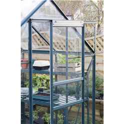 6ft X 4ft Value Green Metal Frame Greenhouse