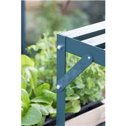 6ft X 4ft Value Green Metal Frame Greenhouse