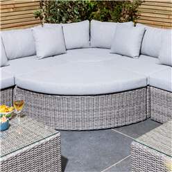 8 Seater Multifunction Flat Wicker Weave Set