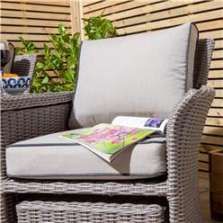 2 Seater Natural Stone Rattan Weave Companion Set