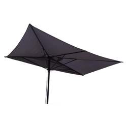 Powder-Coated Steel Frame Half Parasol