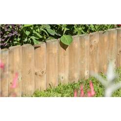 Pressure Treated 6″ Border Fence 1.0m (2 Pack)