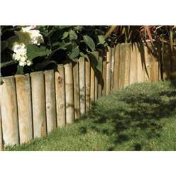 6’’ Pressure Treated Border Roll (2 Pack)