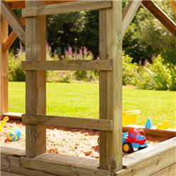 8ft X 5ft Beach Hut Playhouse (2.43m X 1.55m)