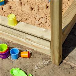 4ft X 4ft Parkland Sandpit (1.34m X 1.34m)