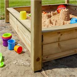 4ft X 4ft Parkland Sandpit (1.34m X 1.34m)