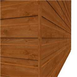 Double Bin Store (12mm Tongue And Groove Floor And Pent Roof)