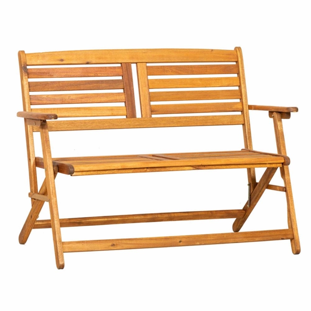 Maliyah wooden garden bench andover deals mills