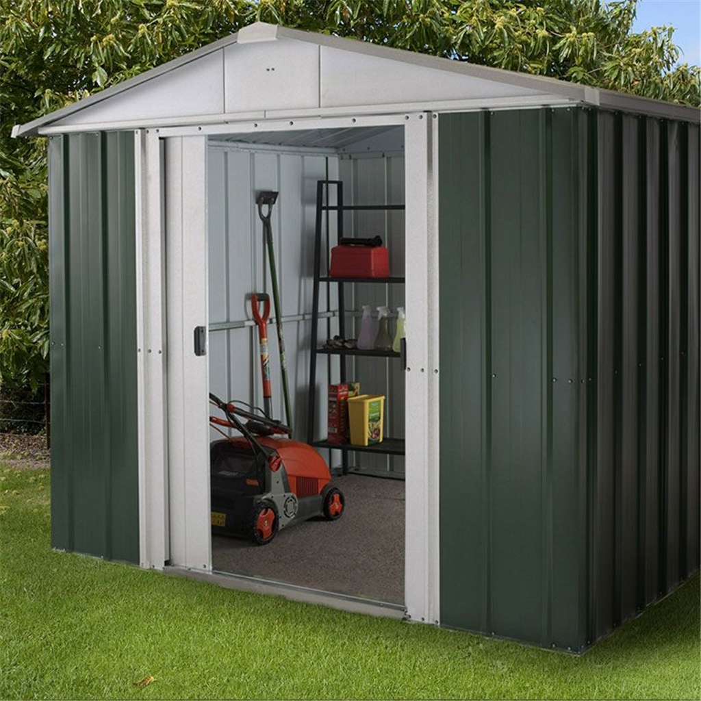 8' x 4' yardmaster pent metal shed 84pz - what shed