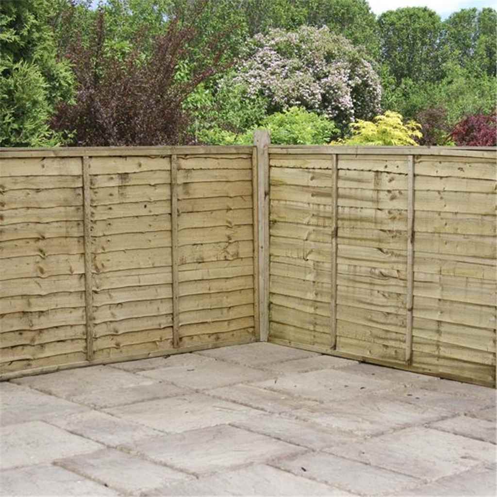 ShedsWarehouse.com | OXFORD FENCING | 5FT Pressure Treated Waney Edge ...