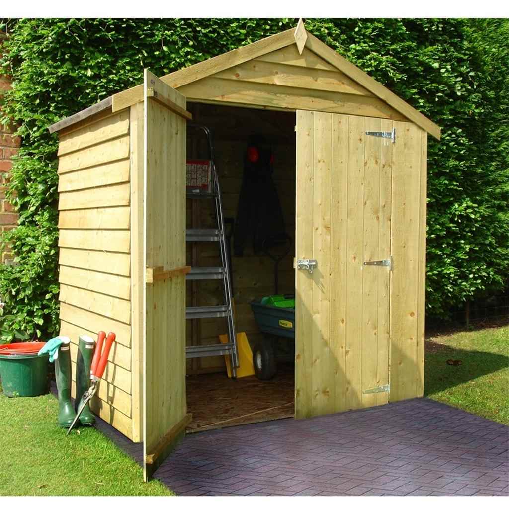 ShedsWarehouse.com | Stowe Installed (S) | Installed 4ft X 6ft (1.19m X ...