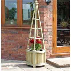 Deluxe Obelisk Planter (1.64ft X 1.64ft)