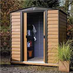 6ft X 5ft Woodvale Metal Shed Includes Floor (1940mm X 1510mm)