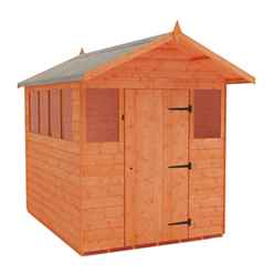 6ft X 6ft Summer Shed (12mm Tongue And Groove Floor And Roof)