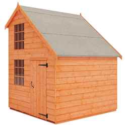 6ft X 8ft Mansion Playhouse (12mm Tongue And Groove Floor And Roof)